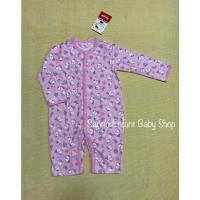 ราคา Sanrio ชุดจั๊มน่ารักลาย Hello Kitty สีชมพู ใส่สบาย Size 70,80 (16530618297)