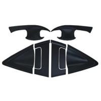 ราคา เบ้ารองมือเปิดประตู+ครอบมือจับประตู ฮอนด้า เอชอาร์วี Honda HR-V 8ชิ้น (รุ่นTop) สีดำด้าน,ชุบโครเมี่ยม (2728666508)