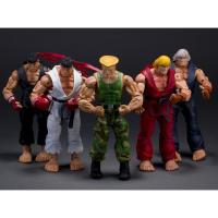 ราคา โมเดลฟิกเกอร์ Neca Street Fighter Ryu Ken Chun-Li Guile Akuma ขนาด 18 ซม. ของเล่นสําหรับเด็ก (23475613728)