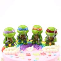 ราคา ตุ๊กตาตกแต่งเค้กเต่านินจา Topper Cake (1975475896)