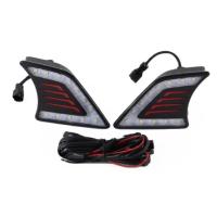 ราคา Pentair ไฟ Daylight LED DRL Daytime Running Light Toyota Vigo Champ 2012 - 2014 - Black #148 (436195308)