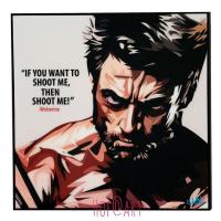 ราคา Wolverine #1 วูล์ฟเวอรีน Logan โลแกน รูปภาพ​ติด​ผนัง ​pop​ art การ์ตูน Marvel กรอบรูป แต่งบ้าน ของขวัญ โปสเตอร์ (3838754845)