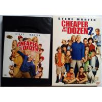 ราคา Cheaper By The Dozen 1 - 2 ชีพเพอร์ บาย เดอะ โดเซ็น ครอบครัวเหมาโหลถูกกว่า ภาค 1 - 2 ภาค 1 VCD , ภาค 2 DVD (22447631435)