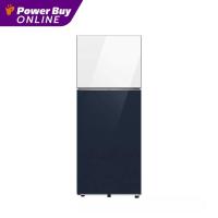 ราคา SAMSUNG ตู้เย็น 2 ประตู (14.7 คิว, สีน้ำเงิน+สีขาว) รุ่น RT42CB66448AST (23734499430)