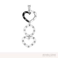 ราคา จี้ทองคำขาว (SP-01952) (10706947200)