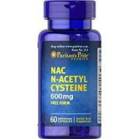 ราคา Puritan's Pride N-Acetyl Cysteine (NAC) 600 Mg (60 Capsules) ผิวขาวกระจ่างใส สำหรับผู้ที่ทานกลูต้าไธโอนแล้วไม่ได้ผล (1604358239)