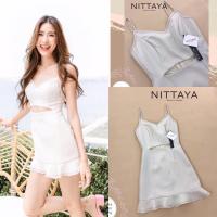 ราคา ชุดเดรสสายเดี่ยวงานป้าย NITTAYA (6085377476)
