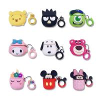 ราคา เคสสำหรับ Apple AirPods ยางทำจากซิลิคอน ป้องกัน กรณี ปก กันกระแทก น่ารัก Carton Charging Box Earphone Case (5853451828)