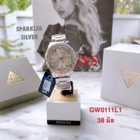 ราคา นาฬิกาผู้หญิงสายสแตนเลสGuessGW0111L1 (19210387733)