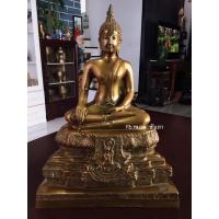 ราคา พระบูชาปางชนะมารเนื้อทองเหลือง (12846618835)