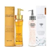 ราคา เซรั่ม ✨3W CLINIC Collagen & Luxury Gold เซรั่มหน้าใส ช่วยลดฝ้ากระ ริ้วรอยและจุดด่างดำ มี 2 สูตรสีทอง/สีขาว 150ml (4878167808)