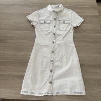 ราคา เดรสสั้นสีขาว ผ้ายีนส์ยืด Brand Something Apparels (11998286384)