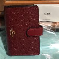 ราคา กระเป๋าสตางค์หนังแก้ว สีแดง (1877237783)