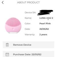 ราคา Used like new ✨ Foreo Luna mini 2 สีชมพู ประกันเหลือปีกว่า (3817341344)