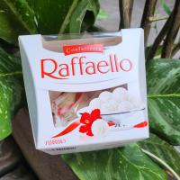 ราคา Ferrero Confetteria Raffaello เฟอเรโร่มะพร้าว ไวท์ช็อค เคลือบเกล็ดมะพร้าว ขนมเกล็ดมะพร้าว สอดไส้ครีมและอัลมอนด์ ขนมไปรร (20468244510)