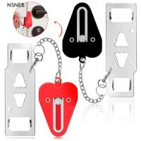 ราคา [NSNEB] ที่ล็อคประตู กันขโมย แบบพกพา เพื่อความปลอดภัย สําหรับโรงแรม QQW (18759301181)