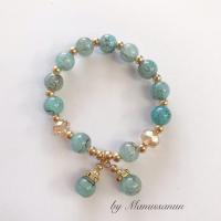 ราคา กำไลข้อมือ ลายหินอ่อน นำโชค (9589084440)