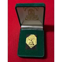 ราคา สมเด็จปรกโพธิ์หลังแม่ธรณี รุ่นแรก หลวงพ่อพัฒน์ เนื้อลองพิมพ์ผงใบลานเก่าปิดทอง ตะกรุดเงิน 4 ดอก (20993504178)
