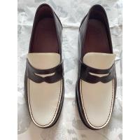 ราคา รองเท้าหนังผู้ชาย VIERA BY RAGAZZE มือสอง สีน้ำตาล-ขาว (22785316941)