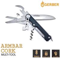 ราคา มีดอเนกประสงค์ GERBER แท้ รุ่น ARMBAR CORK ใช้งานได้ 8 อย่าง แข็งแรง กระทัดรัด สามารเปิดไวน์ได้ (8809479747)