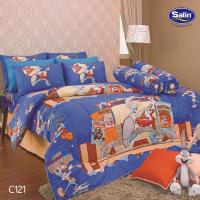 ราคา Satin Junior ผ้าปูที่นอน 5 ฟุต 5 ชิ้น (ไม่รวมผ้านวม) No.C121 Looney tunes (2251484684)
