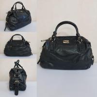 ราคา กระเป๋ามือสอง - ANNE KLEIN หนังแท้ สีดำ (2092757871)