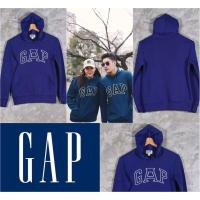 ราคา GAP Logo fleece pullover hoodie (892594705)