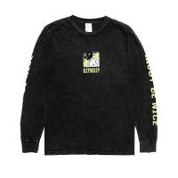 ราคา SLUM LTD - RIPNDIP Besties LS Black Mineral Wash (9232435505)