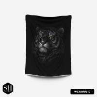 ราคา ผ้าติดผนัง ผ้าแขวนผนัง ผ้าตกแต่ง Tribal Tiger WCA00012 #SOdAhome #SOdAPrintinG #WallCloth (11149858023)