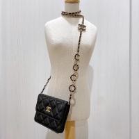 ราคา Chanel card holder with chain แท้ (22300746829)