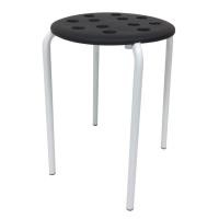 ราคา เก้าอี้กลมขาเหล็ก เก้าอี้ ประกอบเอง ขาเหล็ก หน้าพลาสติก (19040988378)