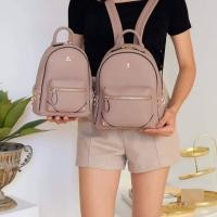 ราคา (งานหนังแท้) KEEP รุ่น Duo Sister Backpack | กระเป๋าเป้/กระเป๋าสะพาย (7616310259)