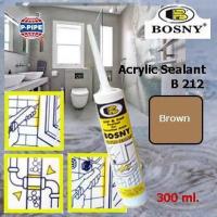 ราคา อะคริลิค ซีลแลนท์ BOSNY B212 น้ำตาล 300 ml. (2117960566)