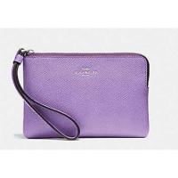 ราคา กระเป๋าคล้องมือ ไซท์ S 1 ซิปสีม่วงอ่อน COACH ของแท้✈️✈️ (10302795791)