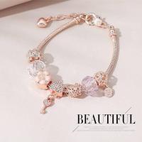 ราคา กำไลข้อมือ pandora pink gold (16534354460)