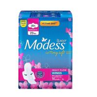 ราคา Modess Cottony Soft 23 cm. ผ้าอนามัย โมเดส คอตตอนนี่ ซอฟท์ 16 ชิ้น (แบบมีปีก) (4623837813)