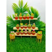 ราคา ต้นกระบองเพชร ดินปั้น ตุ๊กตาจิ๋ว โมเดลจิ๋ว แต่งสวน ตุ๊กตาแต่งสวนจิ๋ว (21279520167)