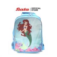 ราคา Bata บาจา กระเป๋านักเรียนเด็ก กระเป๋าเป้เด็กสะพายแอเรียล ลายเจ้าหญิง สีฟ้า รหัส 9929902 (22466574505)