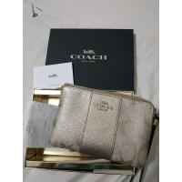 ราคา กระเป๋าสตางค์คล้องมือ coachของแท้ 100% (5451419885)