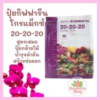 ราคา ปุ๋ยเคมี ปุ๋ยเคมีโกรแม็กซ์ กิฟฟารีน ปุ๋ยกล้วยไม้ สูตรเสมอ 20-20-20 ขนาด 1 กก. ต้นแข็งแรง เร่งดอก ขยายช่อ ดอกแข็งแรง (9105227894)