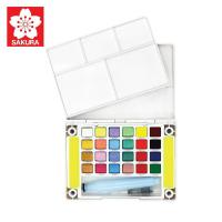 ราคา Koi Water Colors สีน้ำตลับ + พู่กัน SAKURA (4019186005)