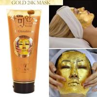 ราคา มาส์กหน้า24K ครีมมาส์กหน้าทองคำ24k ผสมกลูต้าไธโอน 220ml (6135073078)