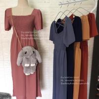 ราคา จั๊มขายาวสม็อคอก(ชมพู) (2241179310)