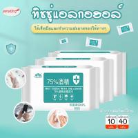 ราคา พร้อมส่ง//WET TISSUE WITH THE COVERทิชชู่​แอลกอฮอล์​//ทิชชู่เปียกผสม​แอลกอฮอล์ ​75% ผ้าเปียกแอลกอฮอล์ขนาดพกพา (12743959825)