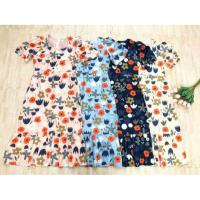 ราคา Dress เดรสชายระบายงานป้ายโบริต้า ขนาดฟรีไซต์ มี 4 สี (5641563564)