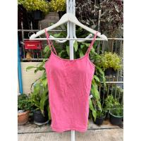 ราคา Gap Bra Top บราท็อป เสื้อสายเดี่ยวเสริมบรา ไซส์ S สีชมพู (23968050481)