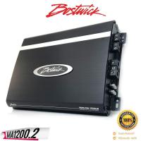 ราคา BOSTWICK รุ่น BOS-MA1200.2 เพาเวอร์แอมป์ MOSFET 2 Ch Class AB 1200 WATTS ของแท้ (21952628194)
