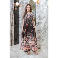 ราคา ป้าย ANANYA เดรสยาวลายดอกสีสวยทรงปล่อยๆมี2สี เหลือง ดำ กระโปรงพริ้วๆ มีกะเป๋า2ข้าง สวยมาก ใส่ออกงาน ใส่เที่ยว ไปทะเล (22317283730)