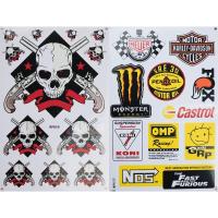 ราคา MPV 292 สติ๊กเกอร์แต่งรถ แต่งรถมอเตอร์ไซค์ MSX รถซิ่ง ลายสติ๊กเกอร์ ติดกระจก บิ๊กไบค์แต่ง แต่งรถรถยนต์ 2 แผ่น (2048852246)