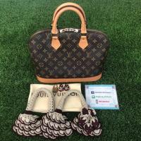 ราคา Louis Vuitton แท้ รุ่น Alma Monogram ไซส์ PM (6810652959)